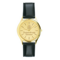 Men's Insignia Round Gold-Tone Watch